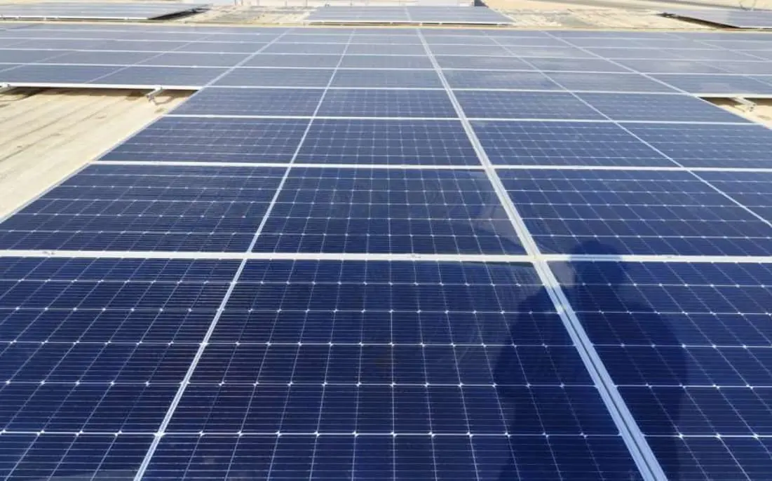 Module Cleaning Service for 700kWp Lulu Dammam